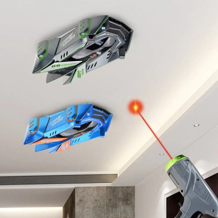 Remote Control Wall Climbing Car with Laser Lights