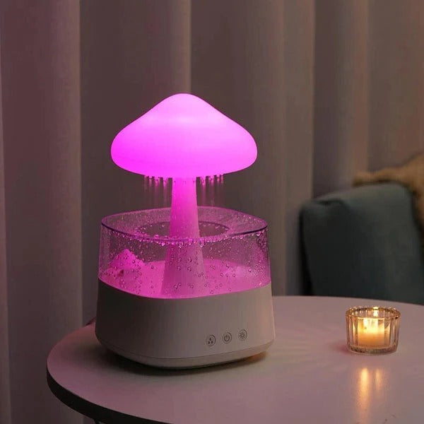 Cool Mist Humidifier with Mushroom Design
