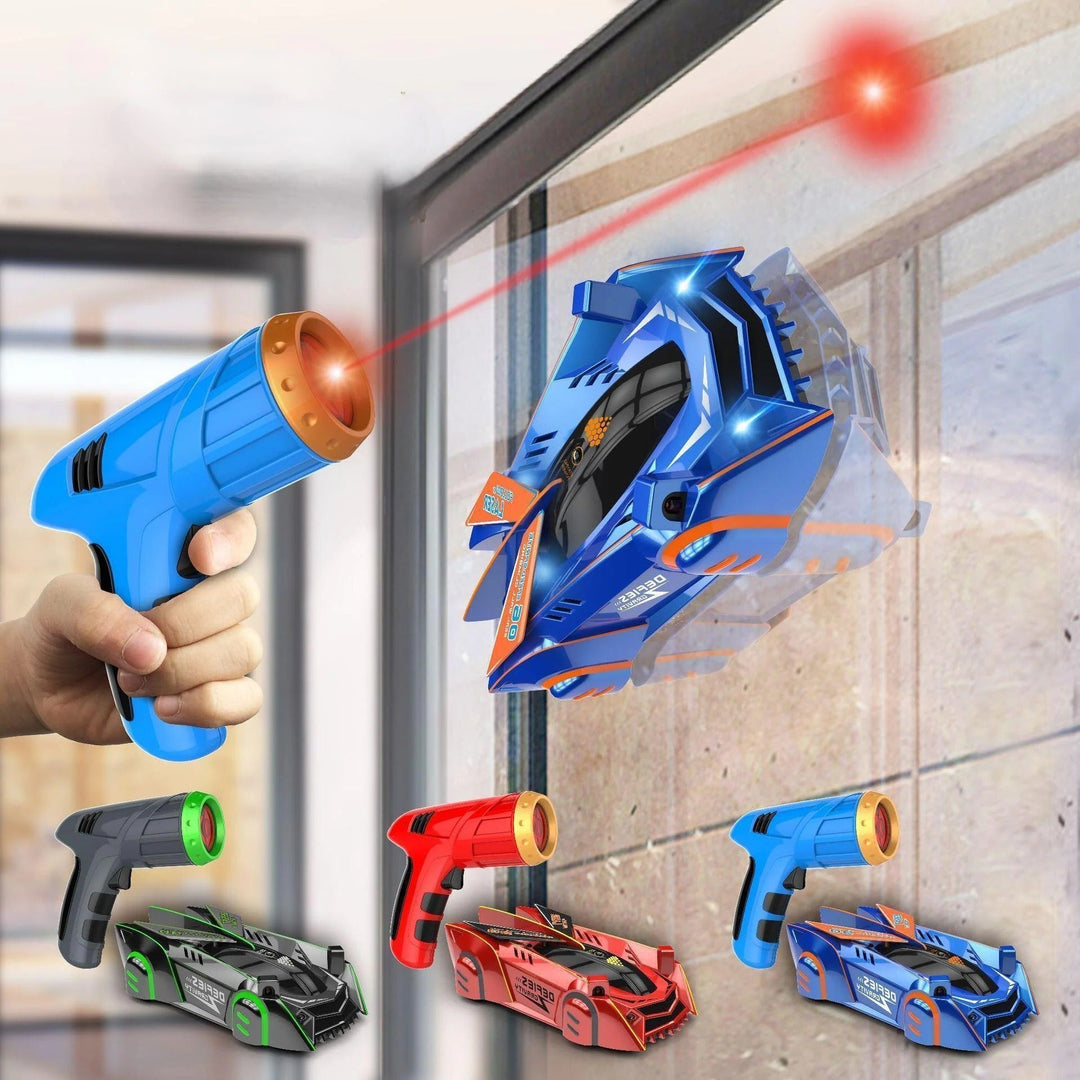 Remote Control Wall Climbing Car with Laser Lights