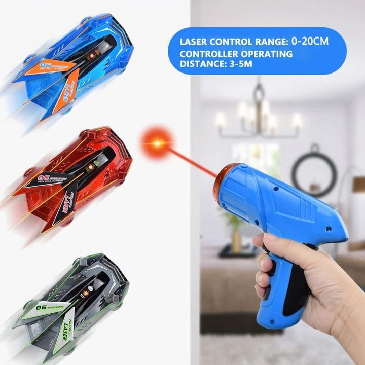 Remote Control Wall Climbing Car with Laser Lights