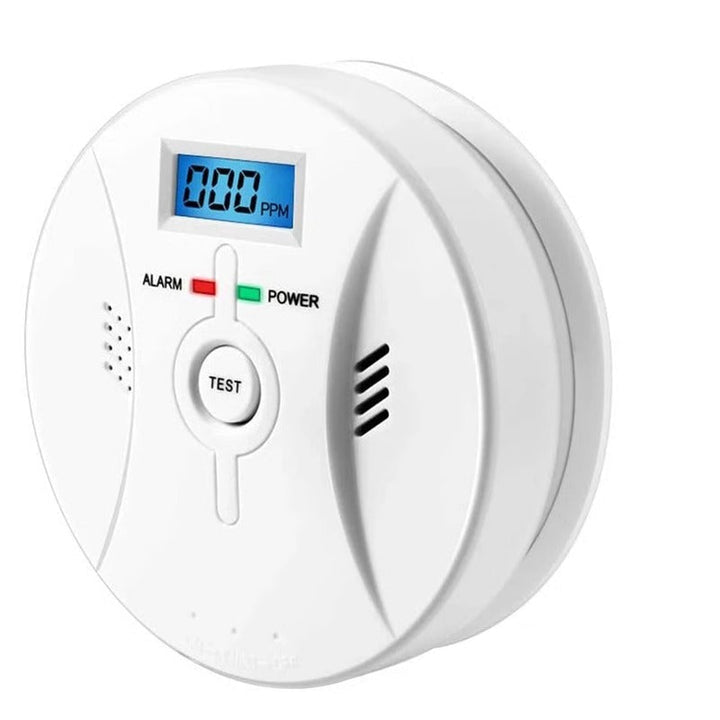 Dual Sensor Carbon Monoxide and Smoke Detection Alarm Battery Operated - Lenila
