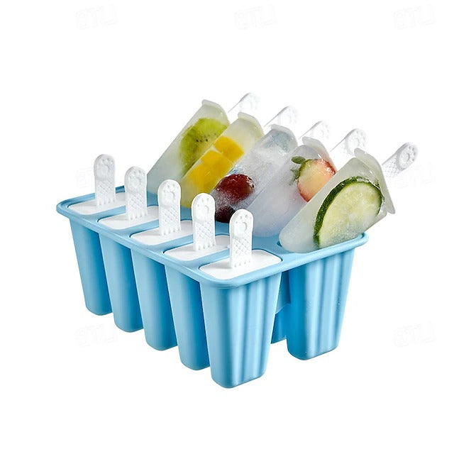 Silicone Ice Pop Mold BPA with Sticks for Homemade Treats