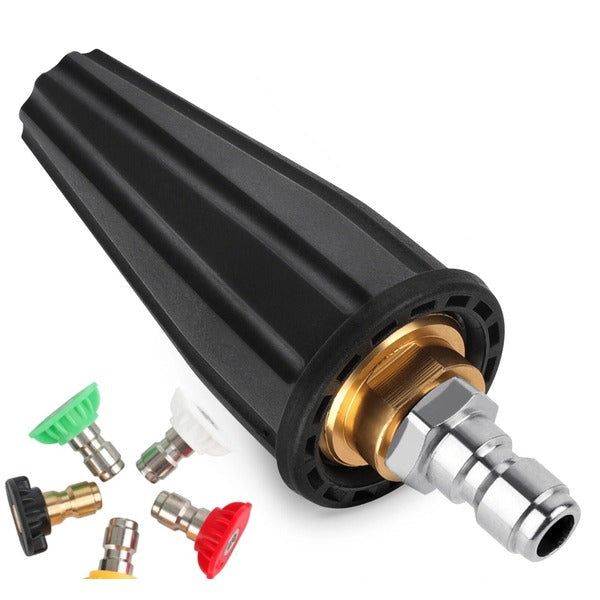 High Pressure Turbo Spray Nozzle Rotating Tip for Pressure Washers - Lenila