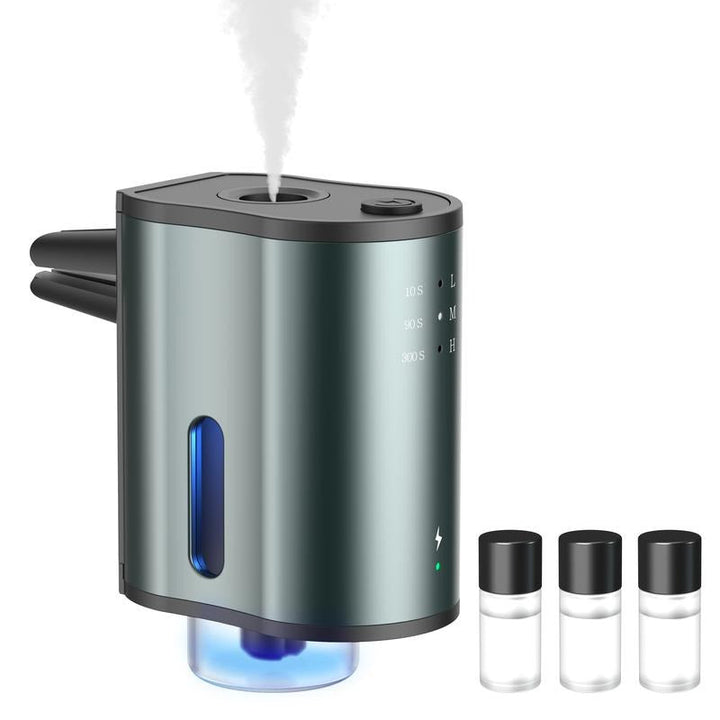 Car Air Freshener Diffuser Waterless Adjustable Scent Portable