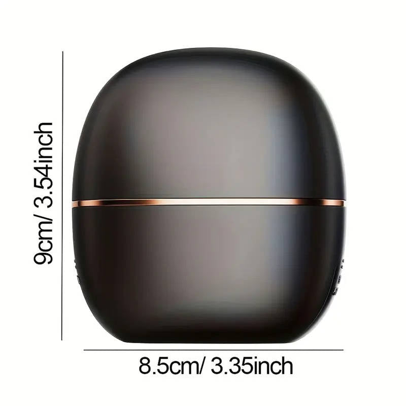 Wireless Mini Hair Straightener Comb Portable Compact Design