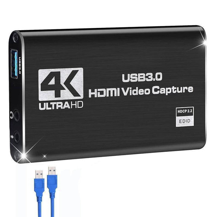 4K Hdmi to USB Video Capture Card Plug and Play Zero Latency