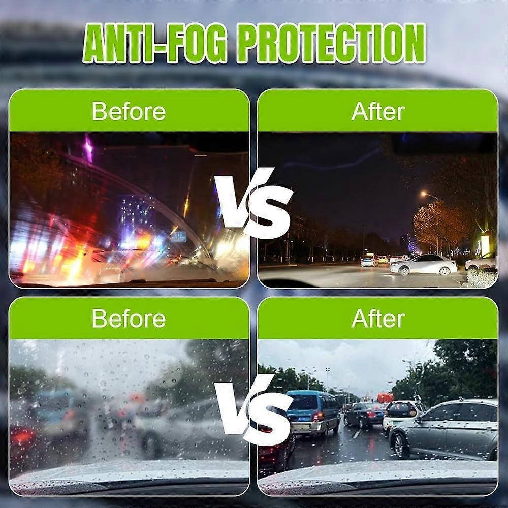 Car Window Glass Cleaner with Oil Film Brush Automotive Cleaning Tool