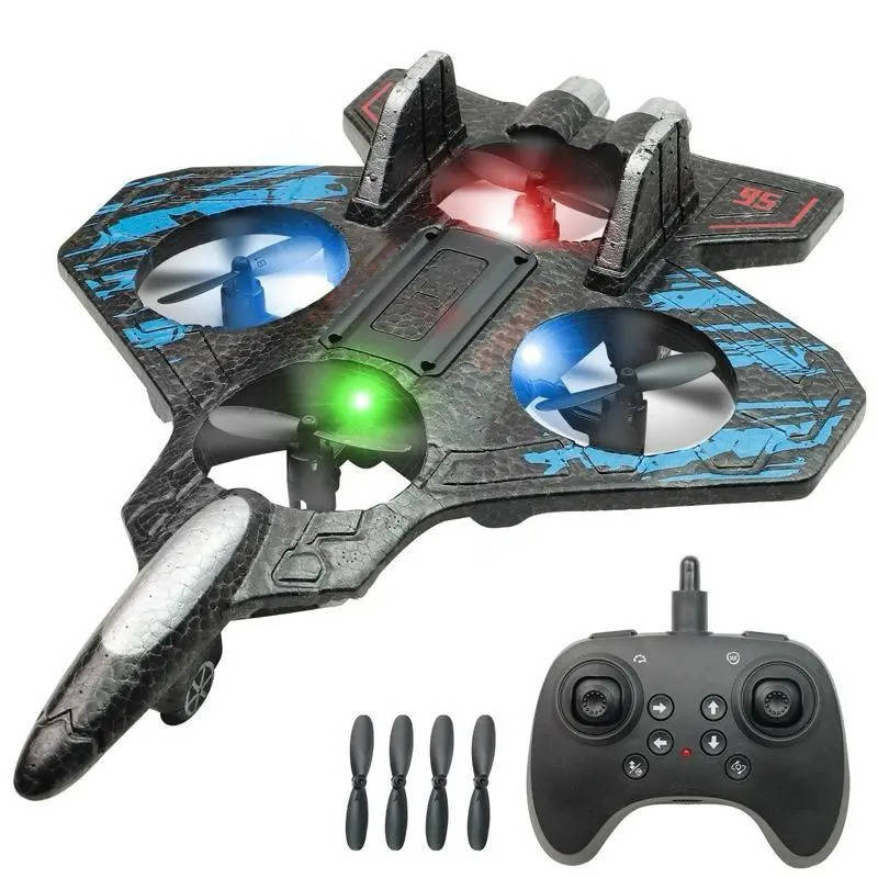 Kids RC Jet Plane Toy Foam Durable High Speed Remote Control - Lenila