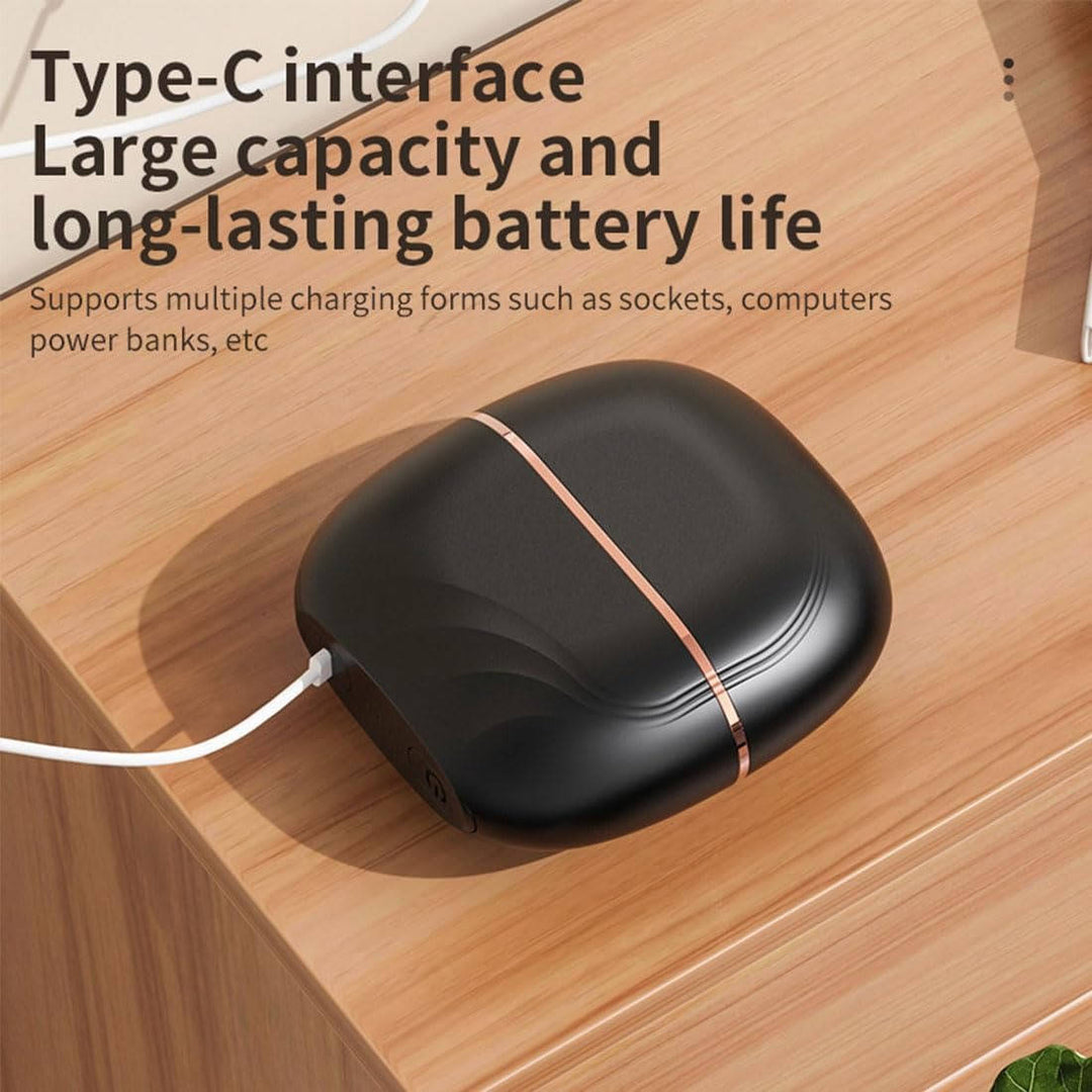 Wireless Mini Hair Straightener Comb Portable Compact Design