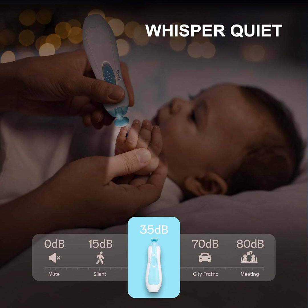 Baby Nail Trimmer Electric Safe Kit for Newborns and Toddlers