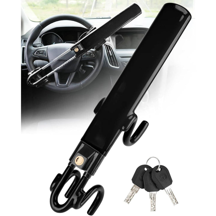 Car Steering Wheel Lock Anti-Theft Device with Keys - Lenila