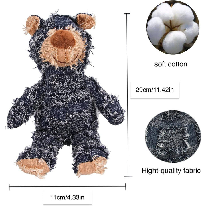Interactive Dog Toy Plush Chew Resistant Durable for Aggressive