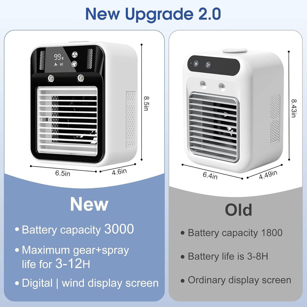 Personal Portable Air Cooler Fan Compact Desktop