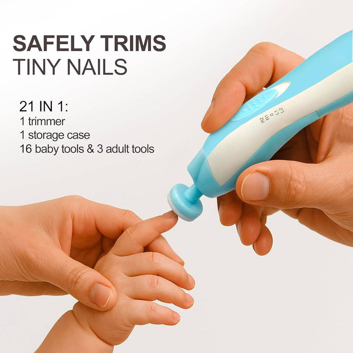 Baby Nail Trimmer Electric Safe Kit for Newborns and Toddlers