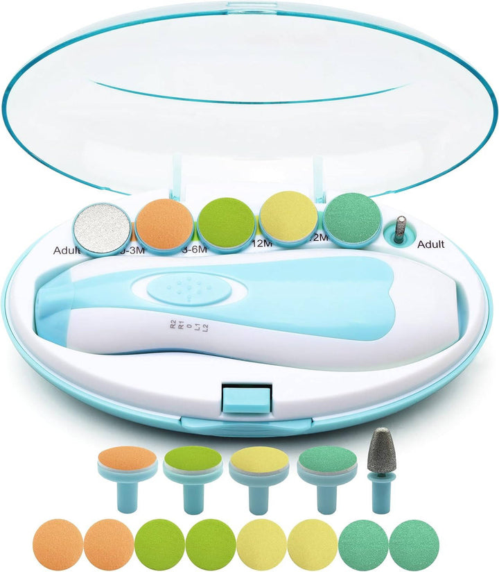 Baby Nail Trimmer Electric Safe Kit for Newborns and Toddlers
