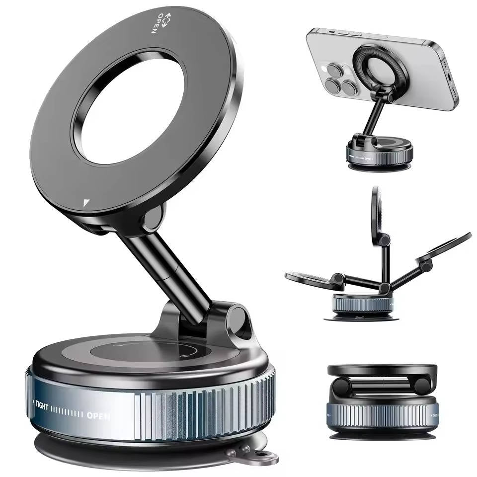 Universal Foldable Magnetic Car Phone Mount Hands- Design - Lenila