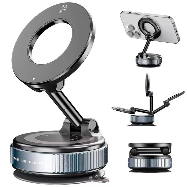 Universal Foldable Magnetic Car Phone Mount Hands- Design - Lenila