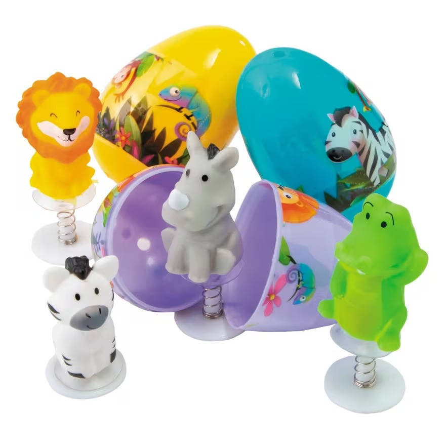 Kids Easter Egg Hunt Pop-Up Animal Toy Surprise Party Favor - Lenila