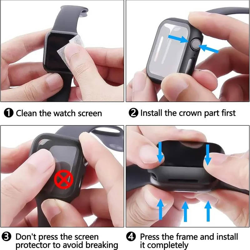 Privacy Screen Protector for Apple Watch with Anti-Peep Feature