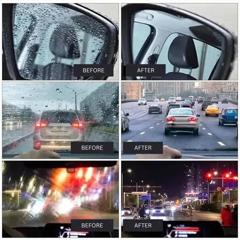 Handheld Glass Cleaner with Emulsion Oil Film Remover for Car