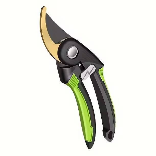 Garden Pruning Shears Steel Blade Ergonomic Handle
