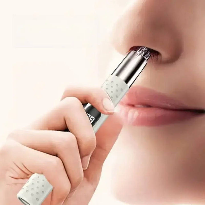 Unisex Electric Nose and Ear Hair Trimmer USB Rechargeable Compact - Lenila