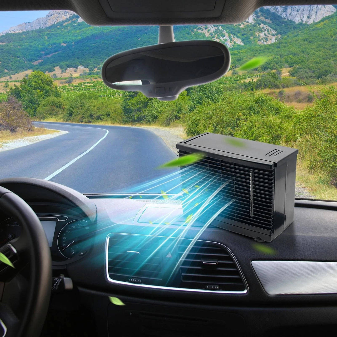 Portable Car Air Conditioner 12V with Cold Water Tank Quiet Operation
