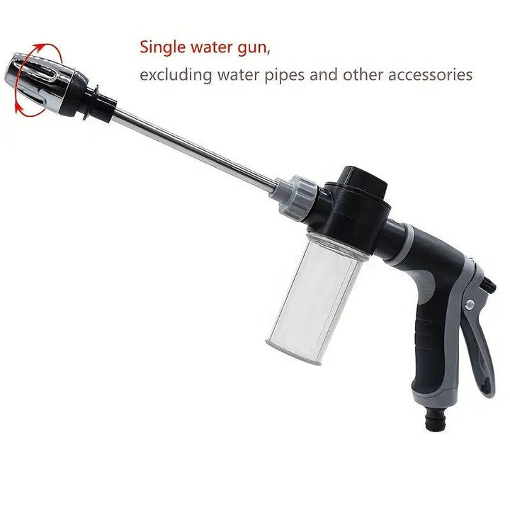 Universal Fit Stainless Steel Garden Hose Nozzle High Pressure Long