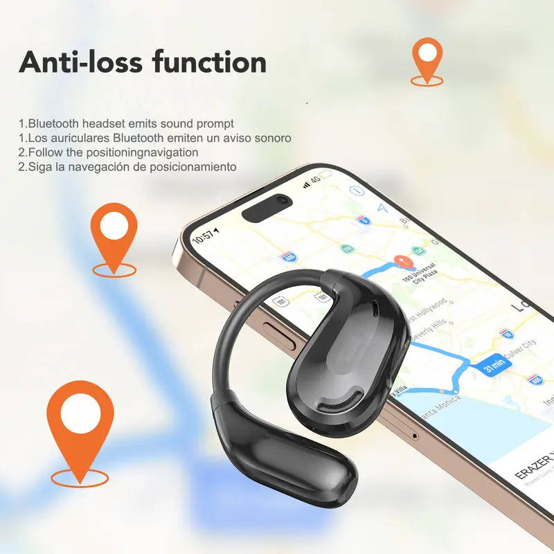 Wireless Bluetooth Earphones with Real-Time Language Translation