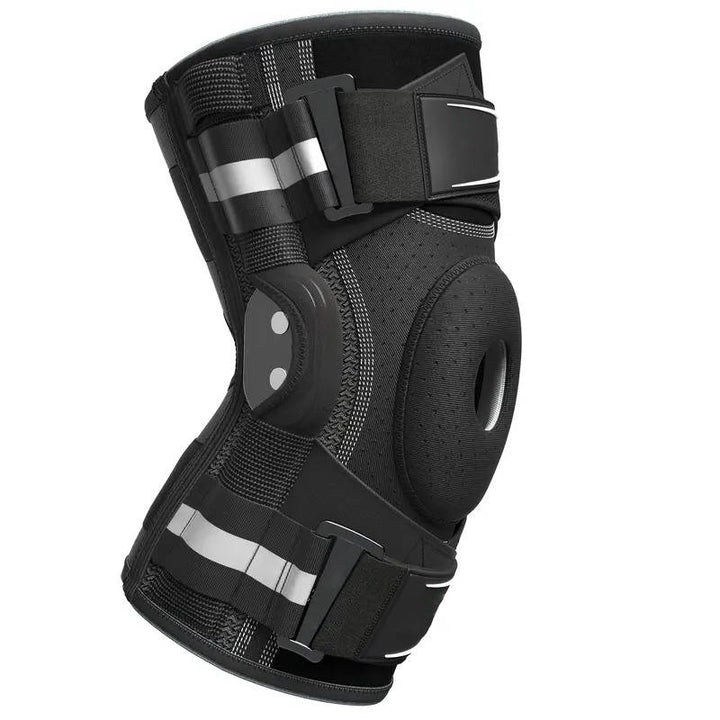 Sports Knee Brace Compression Sleeve with Side Stabilizers