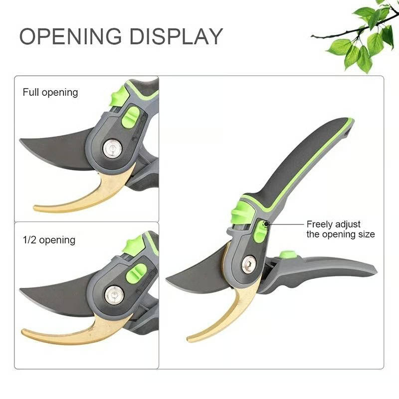 Professional Pruning Shears with Ultra Sharp SK5 Steel Blade