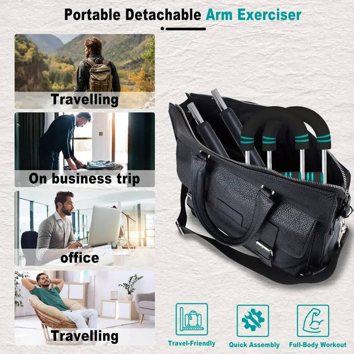 Mens Adjustable Arm and Chest Trainer Portable Resistance Equipment
