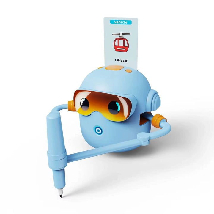 Kids Interactive Drawing Robot Stem Art Toy with Cards and Markers