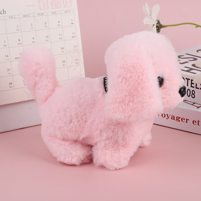 Kids Walking Puppy Toy Sound Activated Barking and Wagging Tail