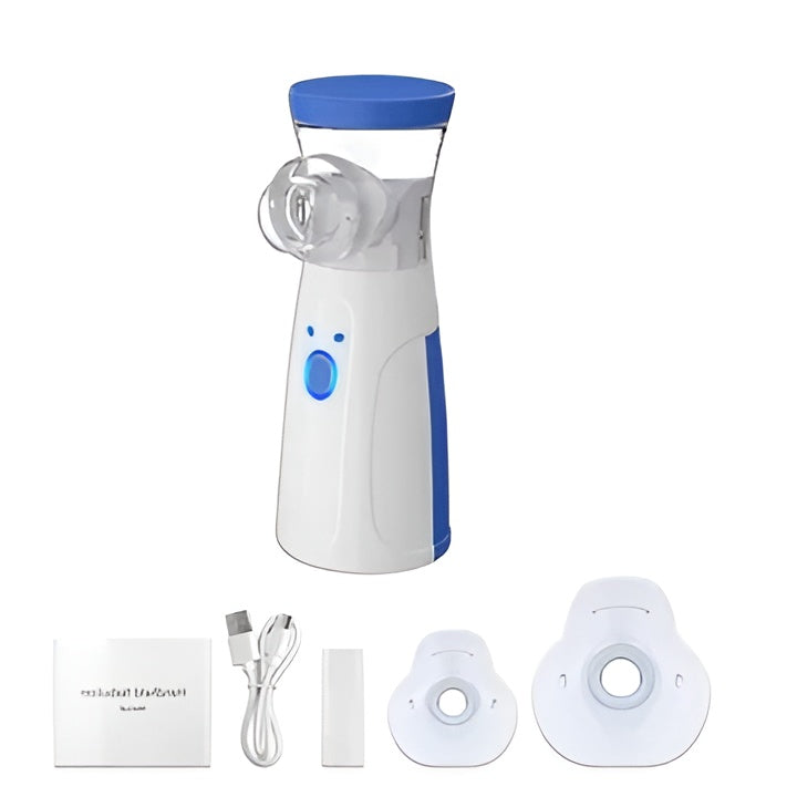 Portable Mini Mesh Nebulizer Compact Lightweight