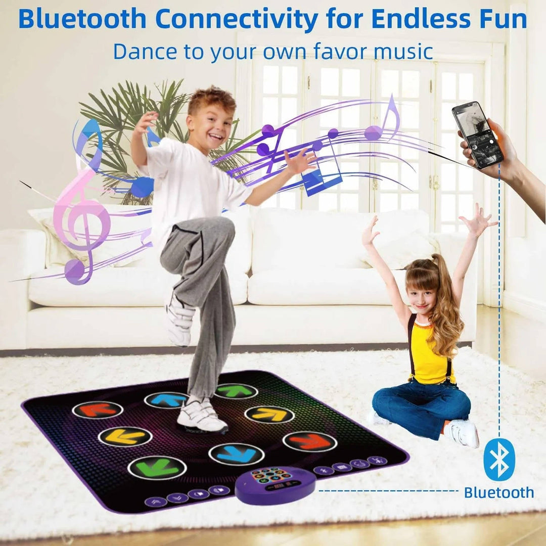 Kids Electronic Dance Mat with Bluetooth Music Game Pad