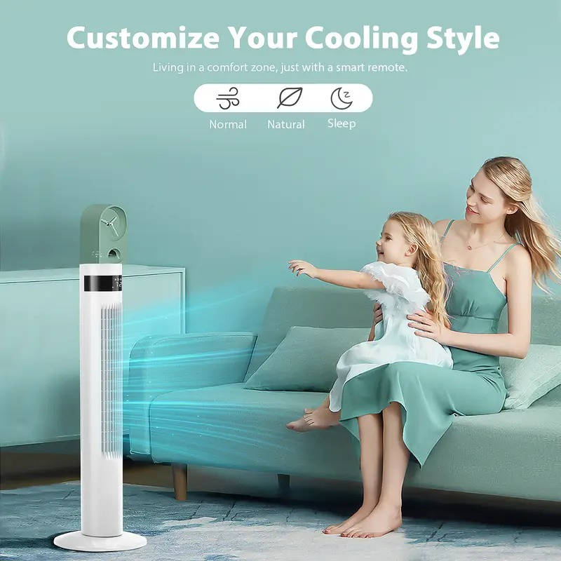 Portable Air Conditioner Bladeless Quiet Adjustable Speed