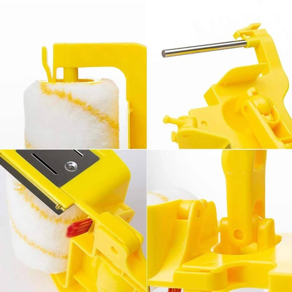 Paint Roller with Handle and Foam Cover