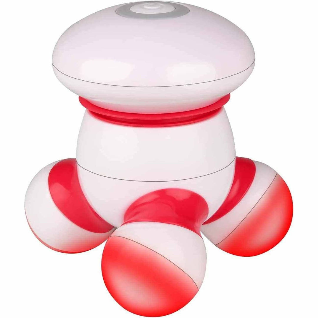 Portable Handheld Body Massager Mini Vibrating LED Battery Operated