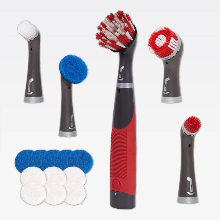 Cordless Oscillating Brush 18 Piece Kit With 8 Heads