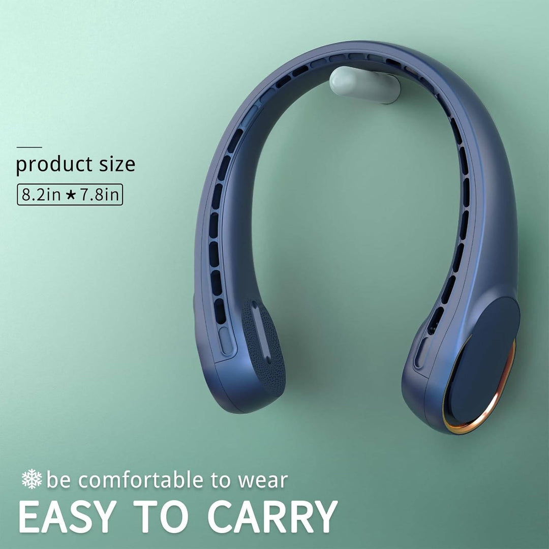 Portable Hands- Bladeless Neck Fan Wearable Design