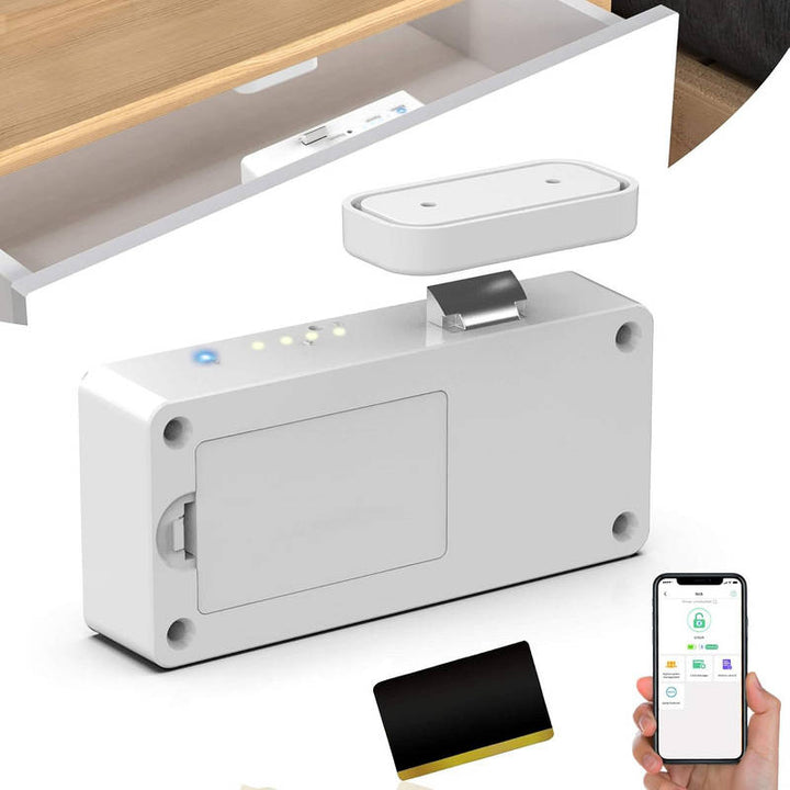 Baby Safety Cabinet Lock Magnetic Adhesive App Controlled Keyless - Lenila