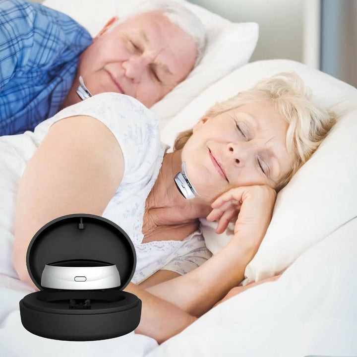 Adjustable Anti-Snoring Device with Vibration Alerts Reusable