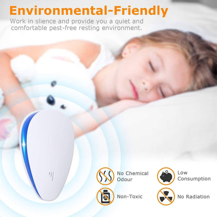 Ultrasonic Pest Deterrent Device Plug-In Electronic