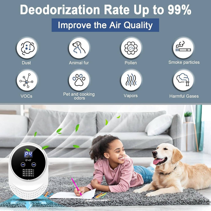 Pet Odor Eliminator Spray for Cat Litter Strong Smell Removal