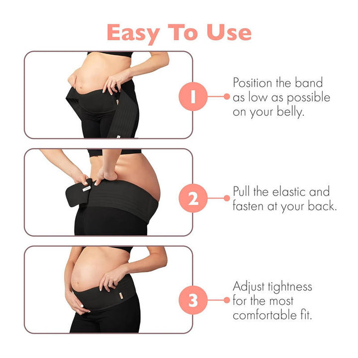 Womens Maternity Belt Adjustable Back Support Pregnancy Belly Band