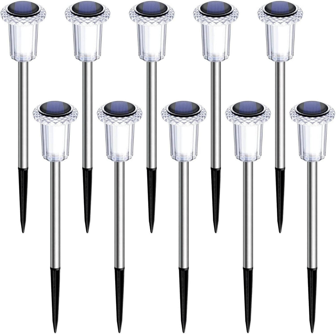 Outdoor Solar Pathway Lights Waterproof LED Garden Set