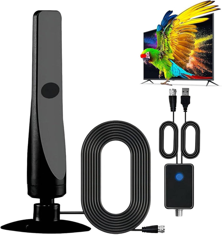 Indoor Digital TV Antenna Signal Amplifier Compact Design