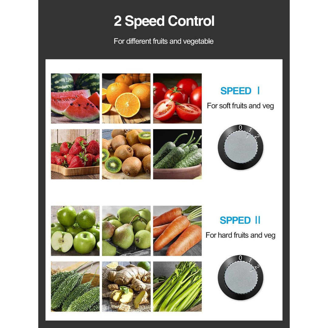 Centrifugal Juicer Stainless Steel Wide Feed Chute