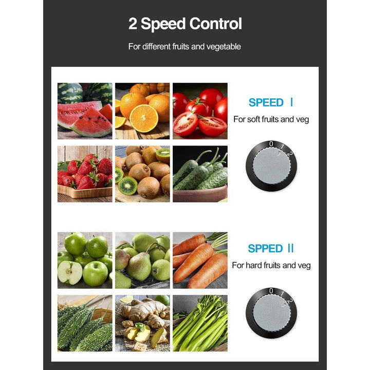 Centrifugal Juicer Stainless Steel Wide Feed Chute